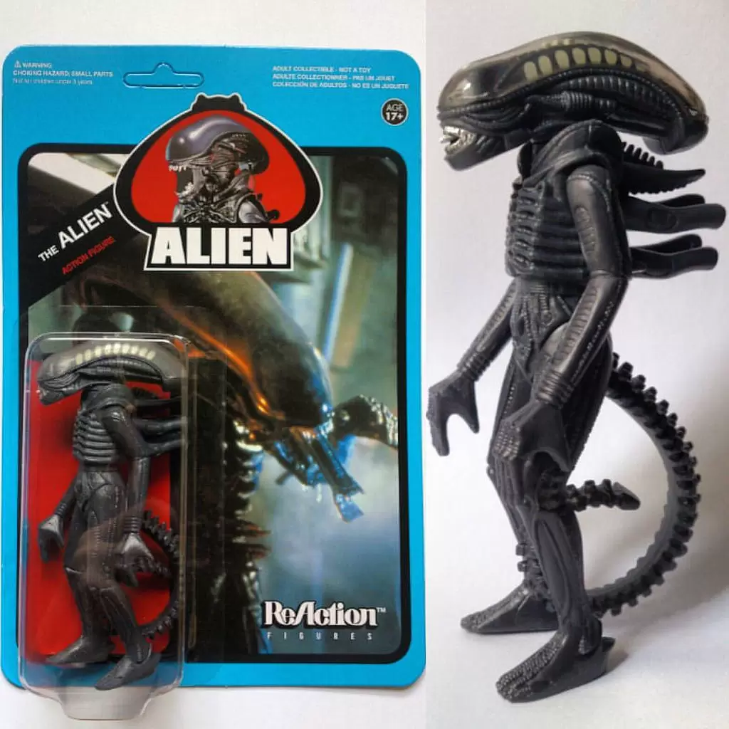 ReAction Figures - Alien - Alien Blue Card Variant