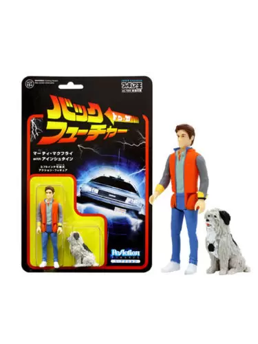 ReAction Figures - Back to the Future - Marty McFly & Einstein