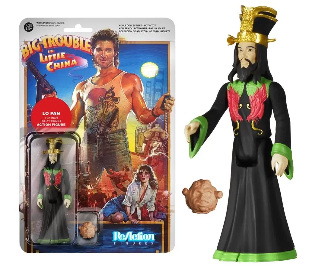 ReAction Figures - Big Trouble in Little China - Lo Pan