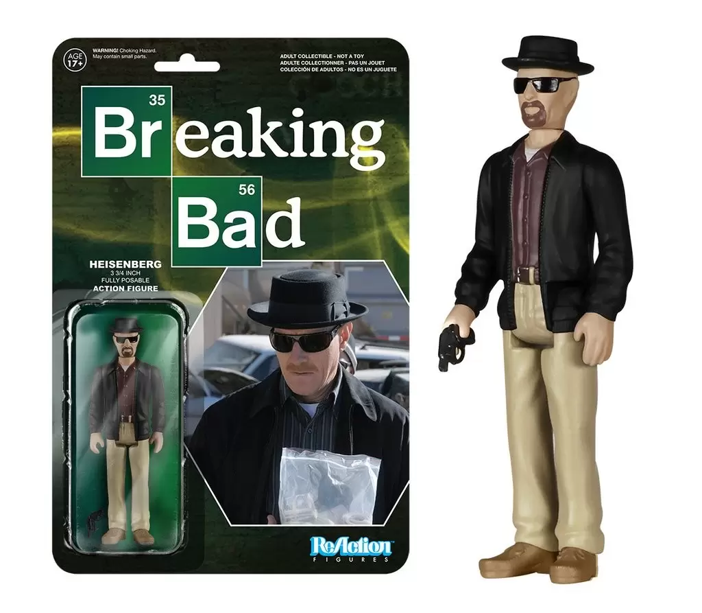 ReAction Figures - Breaking Bad - Heisenberg