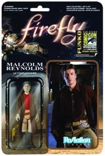 ReAction Figures - Firefly - Malcolm Reynolds Brown Coat