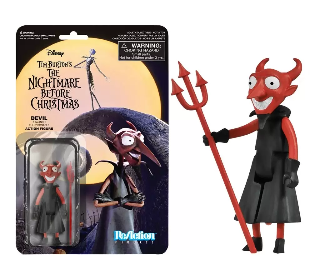 ReAction Figures - Nightmare Before Christmas - The Devil
