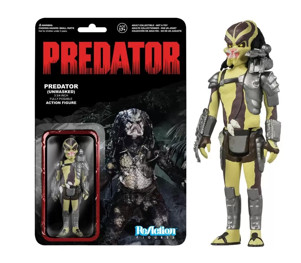 ReAction Figures - Predator - Closed mouth Predator