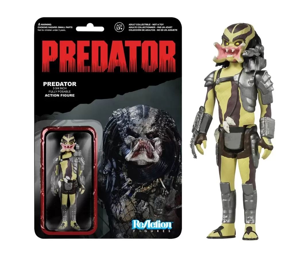 ReAction Figures - Predator - Open mouth Predator