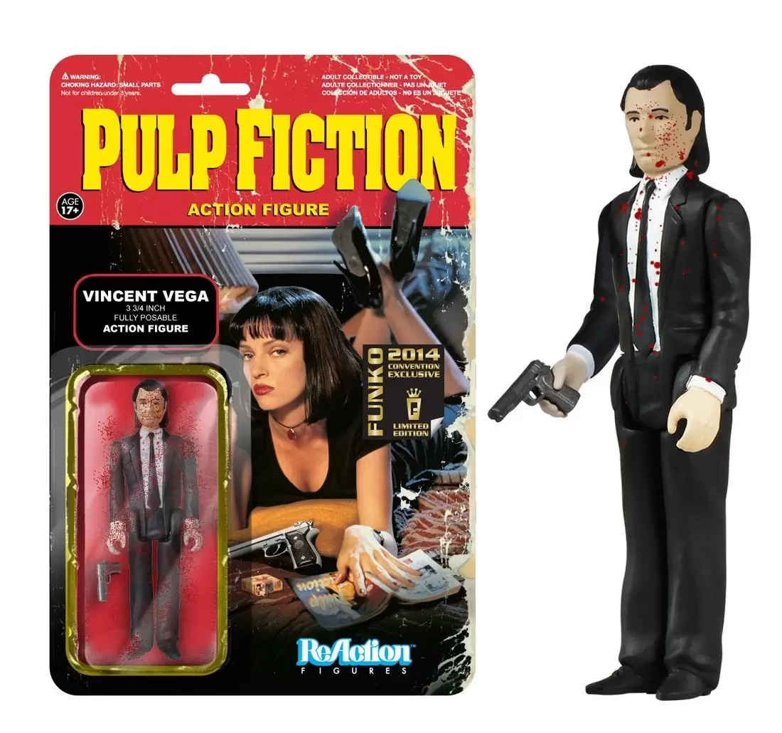ReAction Figures - Pulp Fiction - Vincent Vega Bloody