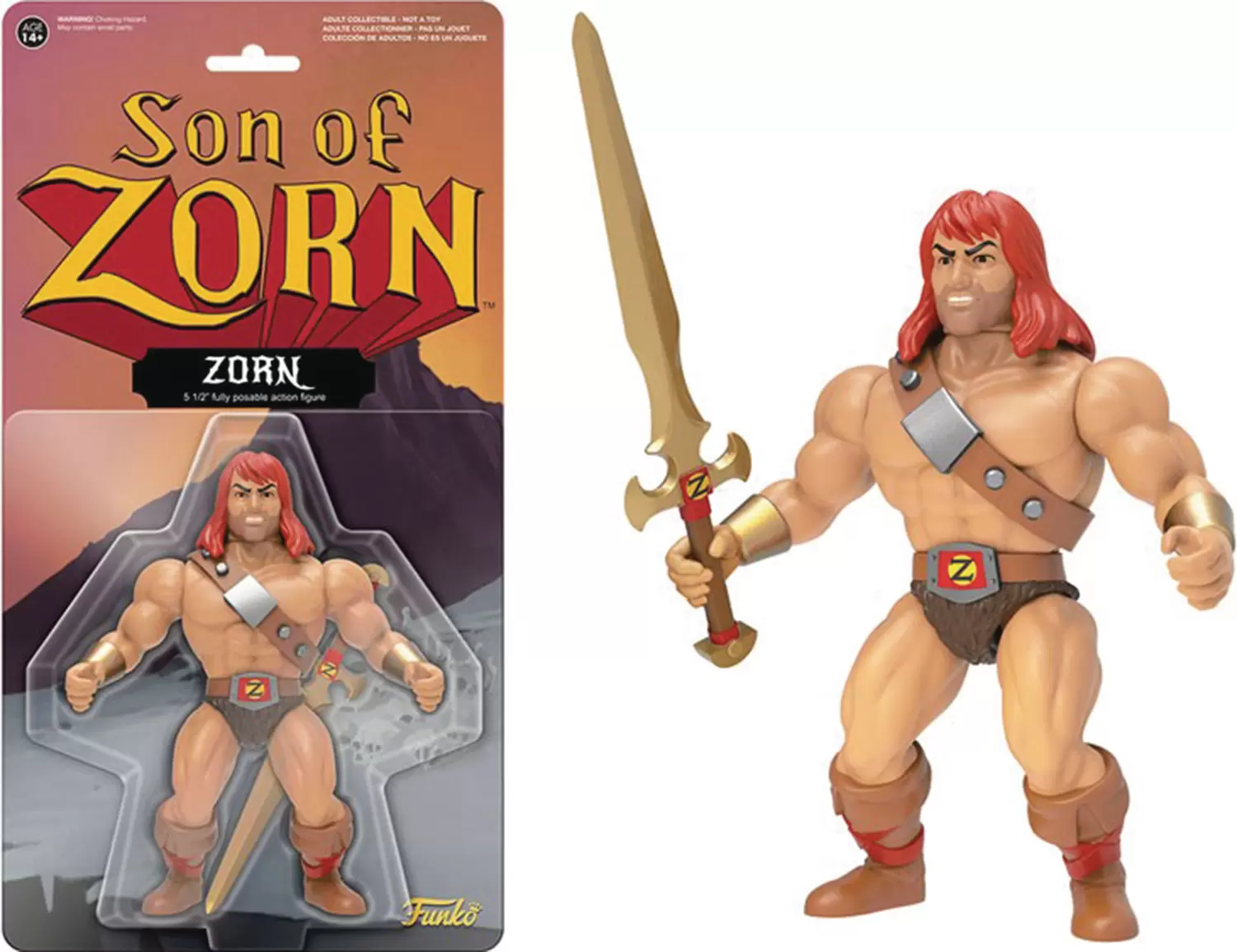 Retro Action Figure - Son of Zorn - Zorn