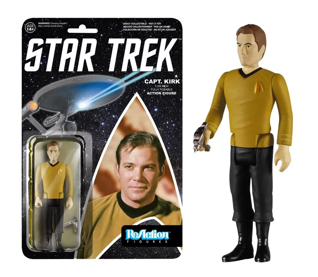 ReAction Figures - Star Trek - Kirk