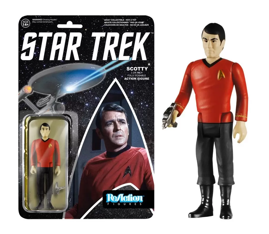 ReAction Figures - Star Trek - Scotty