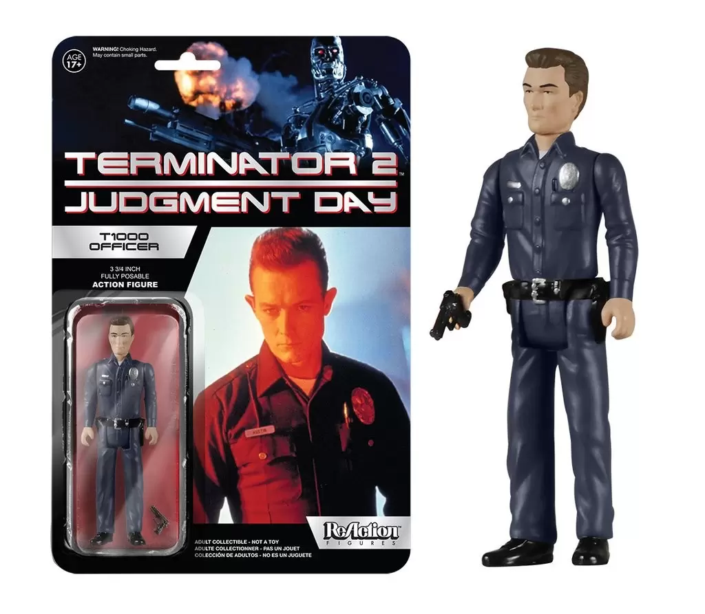 ReAction Figures - Terminator 2 - T1000 Officer
