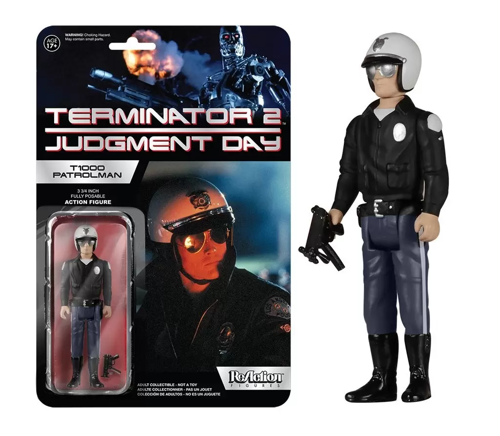 ReAction Figures - Terminator 2 - T1000 Patrolman