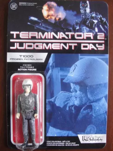 ReAction Figures - Terminator 2 - T1000 Patrolman Frozen