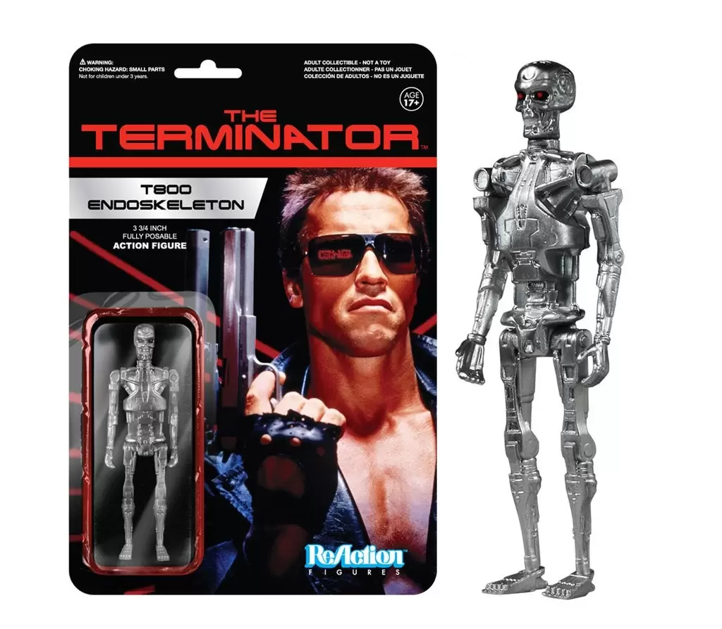 ReAction Figures - Terminator - T800 Endoskeleton