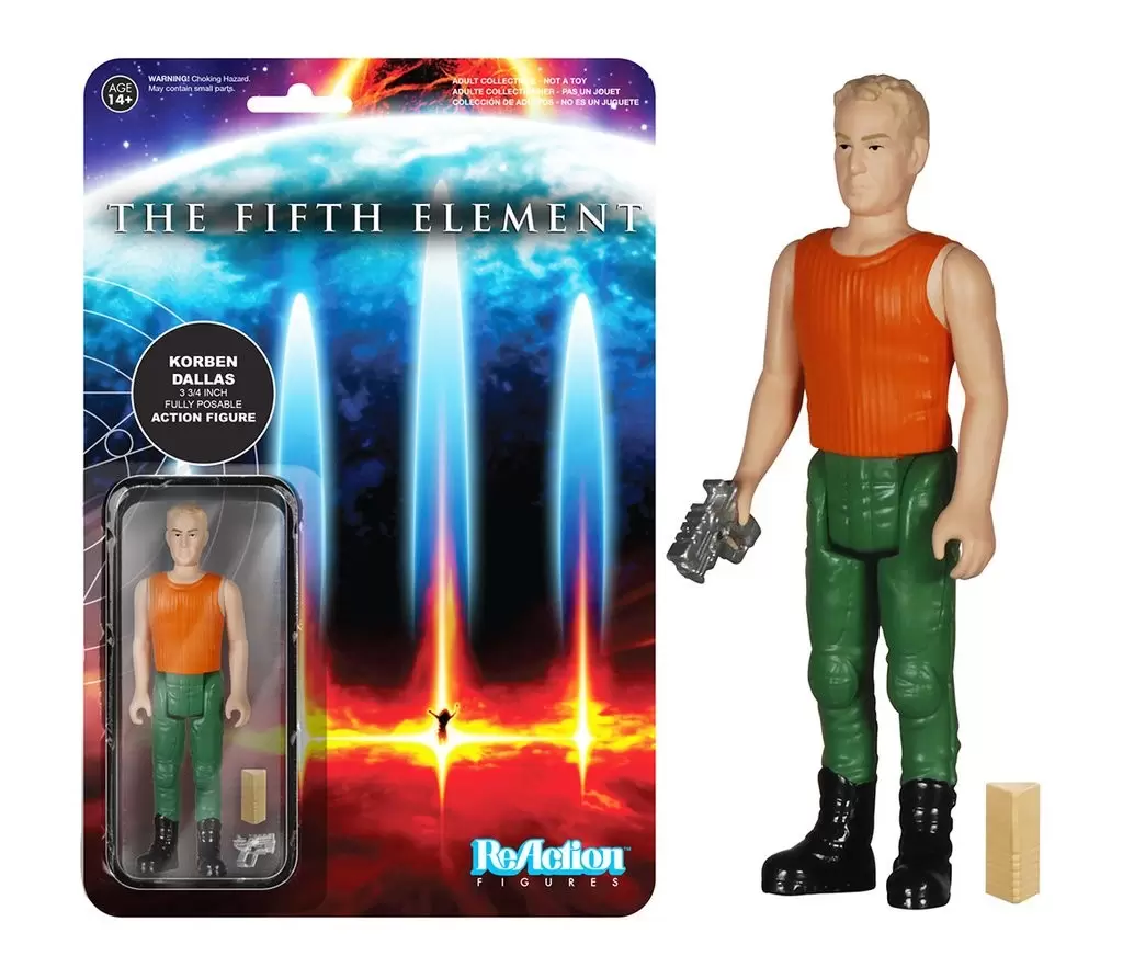 ReAction Figures - The Fifth Element - Korben Dallas