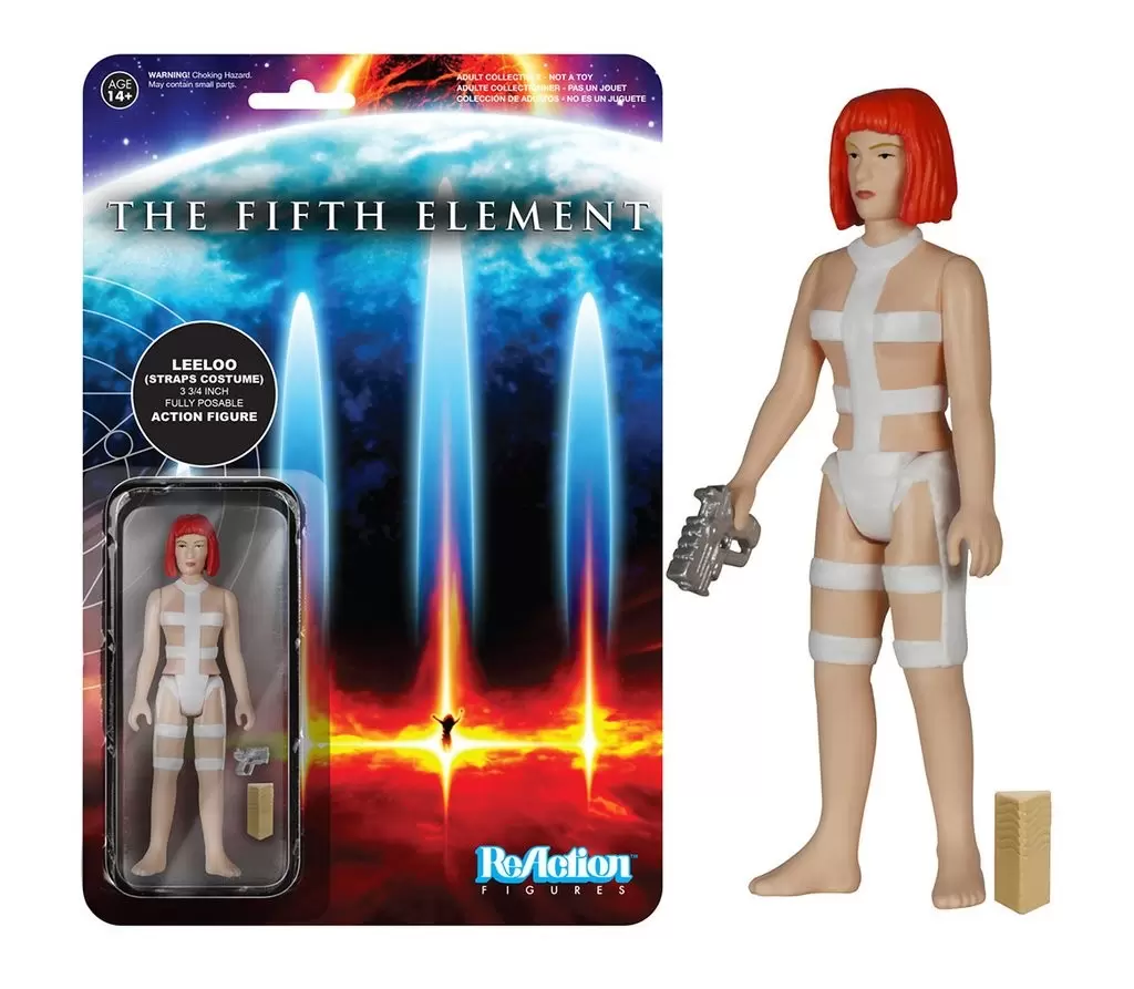 ReAction Figures - The Fifth Element - Leeloo (Straps)