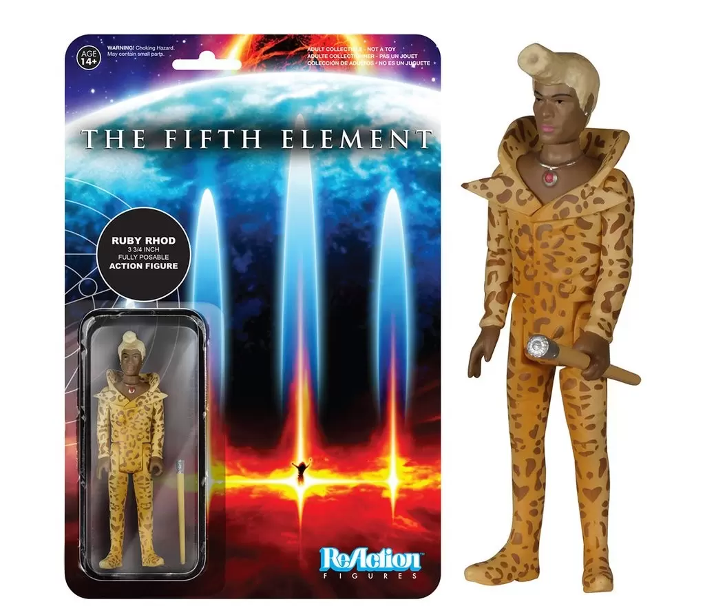 ReAction Figures - The Fifth Element - Ruby Rhod