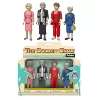 The Golden Girls - Rose, Dorothy, Blanche and Sophia  4 Pack