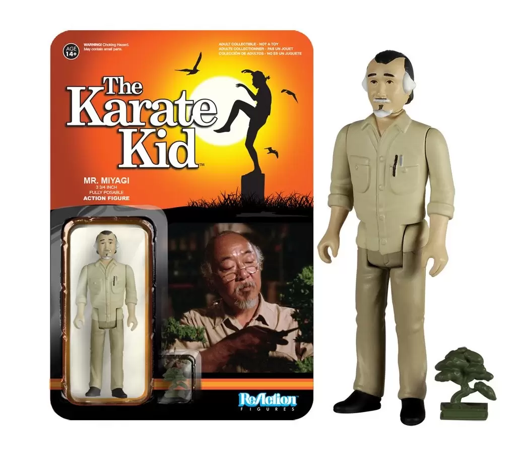 ReAction Figures - The Karate Kid - Mr. Miyagi