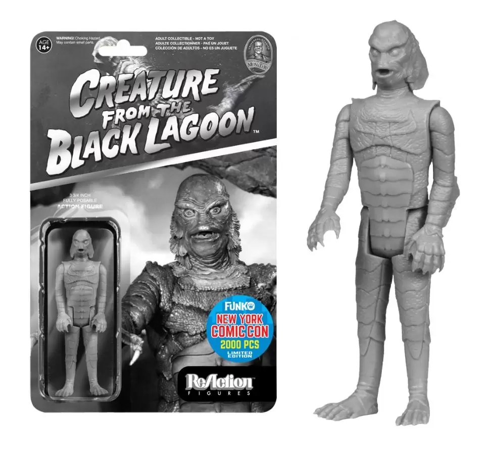 ReAction Figures - Universal Monsters - Creature Black And White