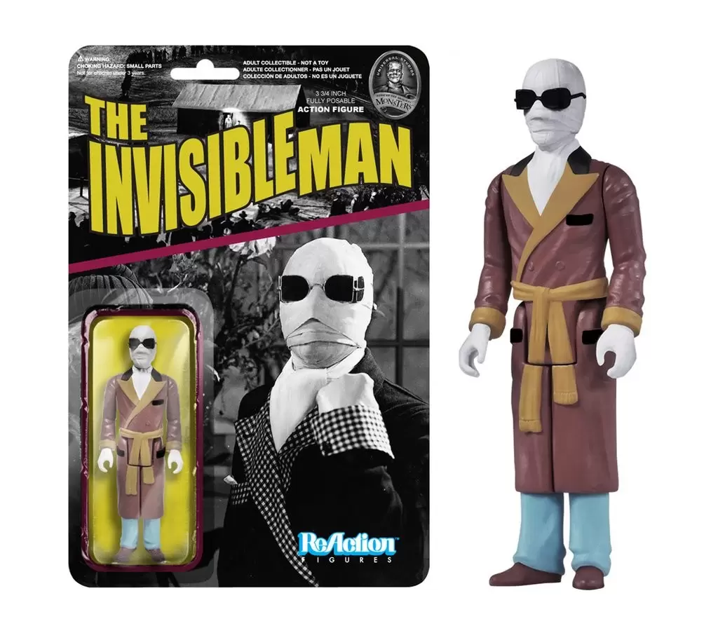 ReAction Figures - Universal Monsters - The Invisible Man