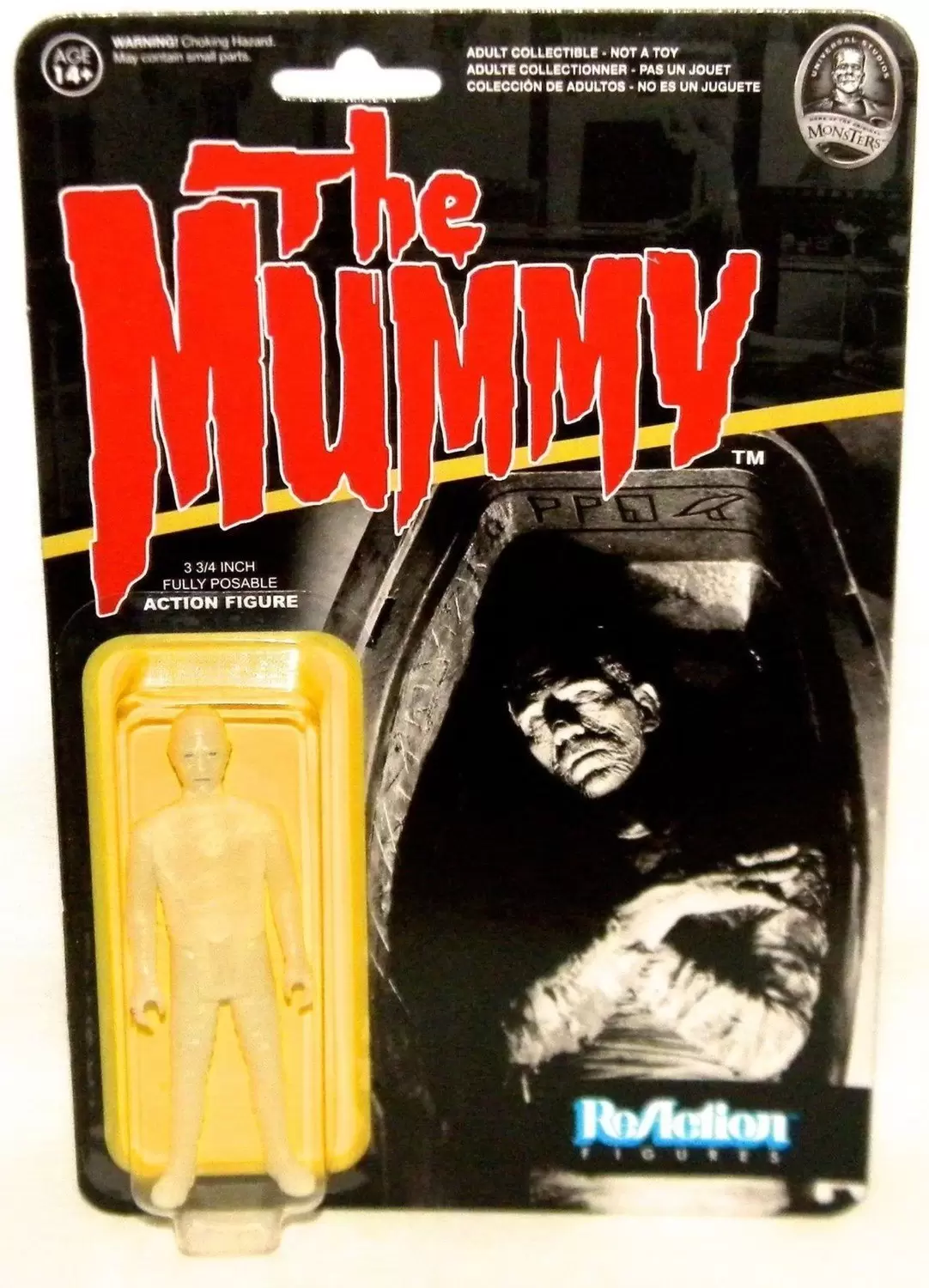 ReAction Figures - Universal Monsters - The Mummy Glows In The Dark
