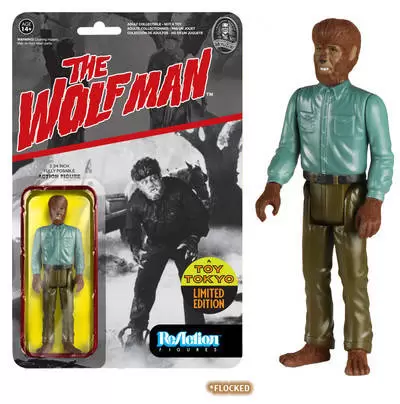 ReAction Figures - Universal Monsters - The Wolfman Flocked