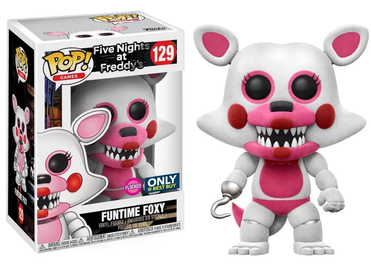 POP! Games - Five Nights At Freddy\'s - Funtime Foxy Flocked