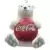 Polar Bear with Coke Logo Hanging Ornament