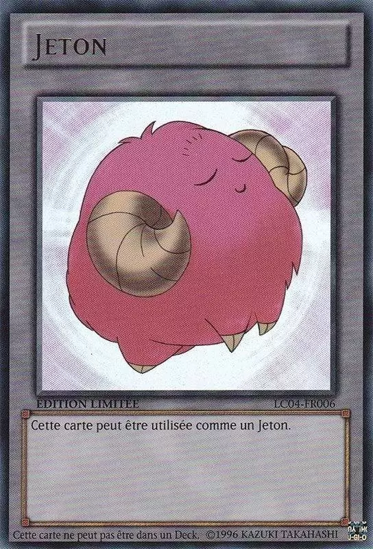 Collection Légendaire 4 : Le Monde de Joey LC04 - Jeton Mouton (Rose)