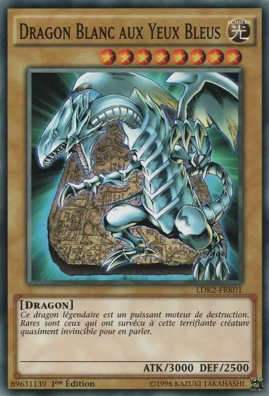 Decks Légendaires 2 LDK2 - Dragon Blanc aux Yeux Bleus
