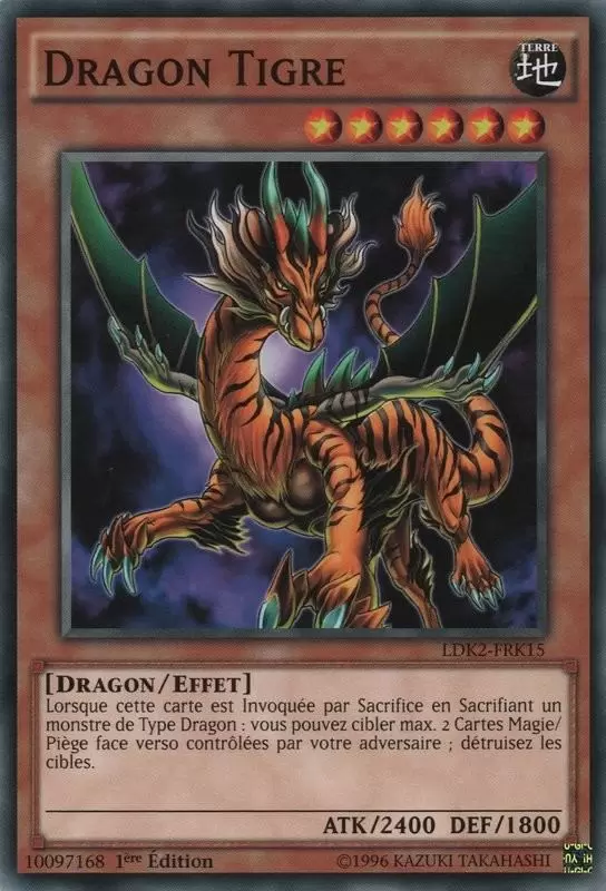 Decks Légendaires 2 LDK2 - Dragon Tigre