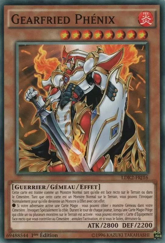 Decks Légendaires 2 LDK2 - Gearfried Phénix