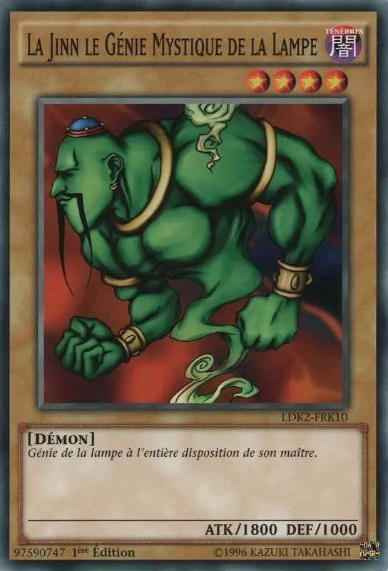 Decks Légendaires 2 LDK2 - La Jinn le Génie Mystique de la Lampe