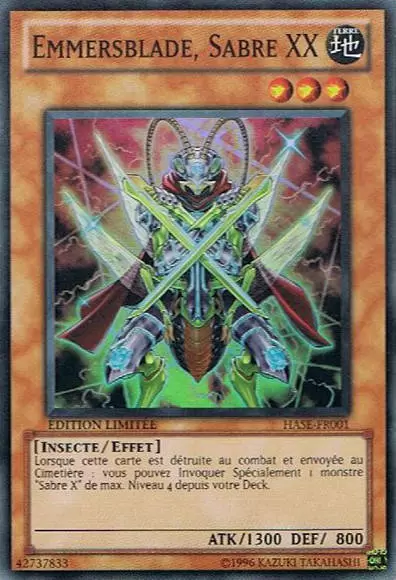 Edition Spéciale Arsenal Mystérieux HASE - Emmersblade, Sabre XX