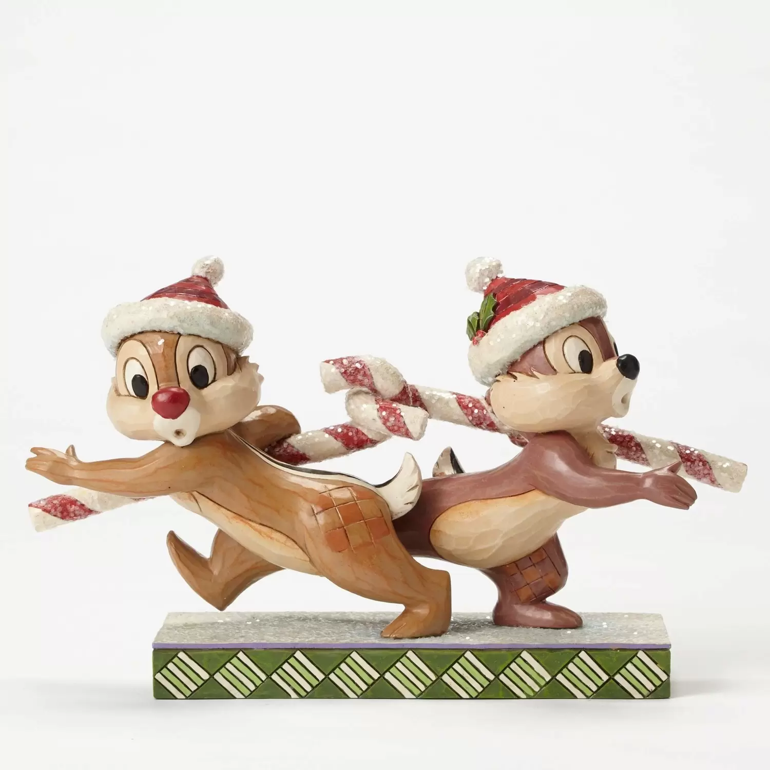 Disney Traditions by Jim Shore - Candy Cane Caper - Sugar Coat Chip and Dale