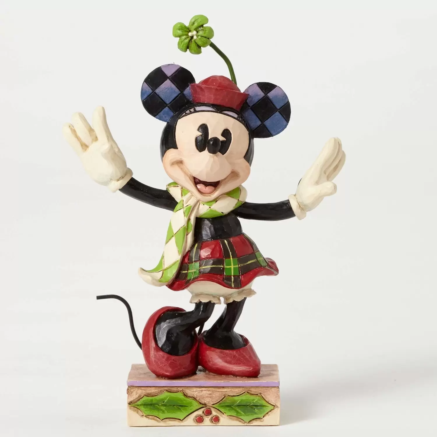Disney Traditions by Jim Shore - Merry Minnie - Minnie Mouse Personality Pose