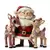 Santa Hugging Rudolph And Clarice