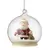 Santa in Dome Hanging Ornament