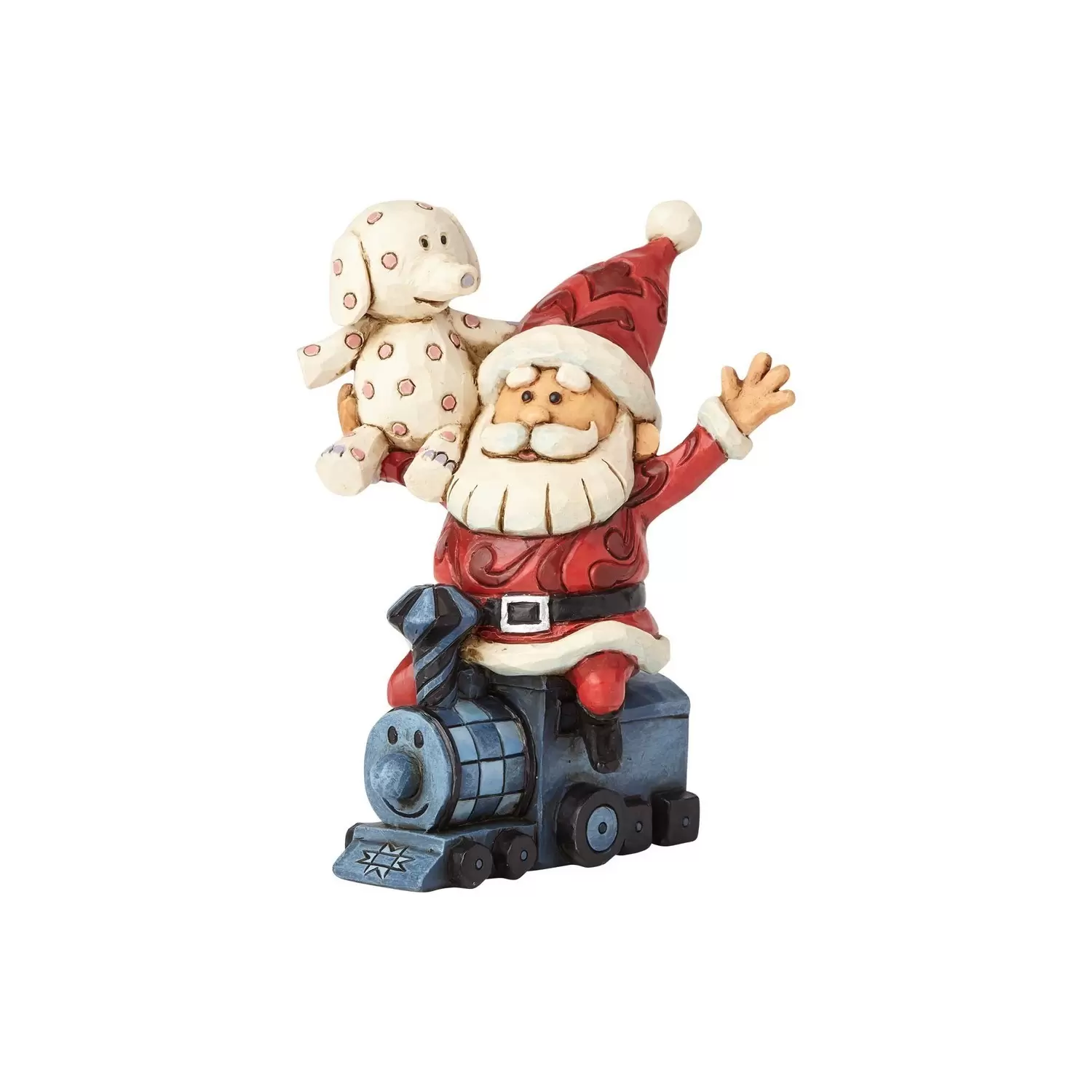 Cartoons Characters by Jim Shore - Santa with Misfit Toys