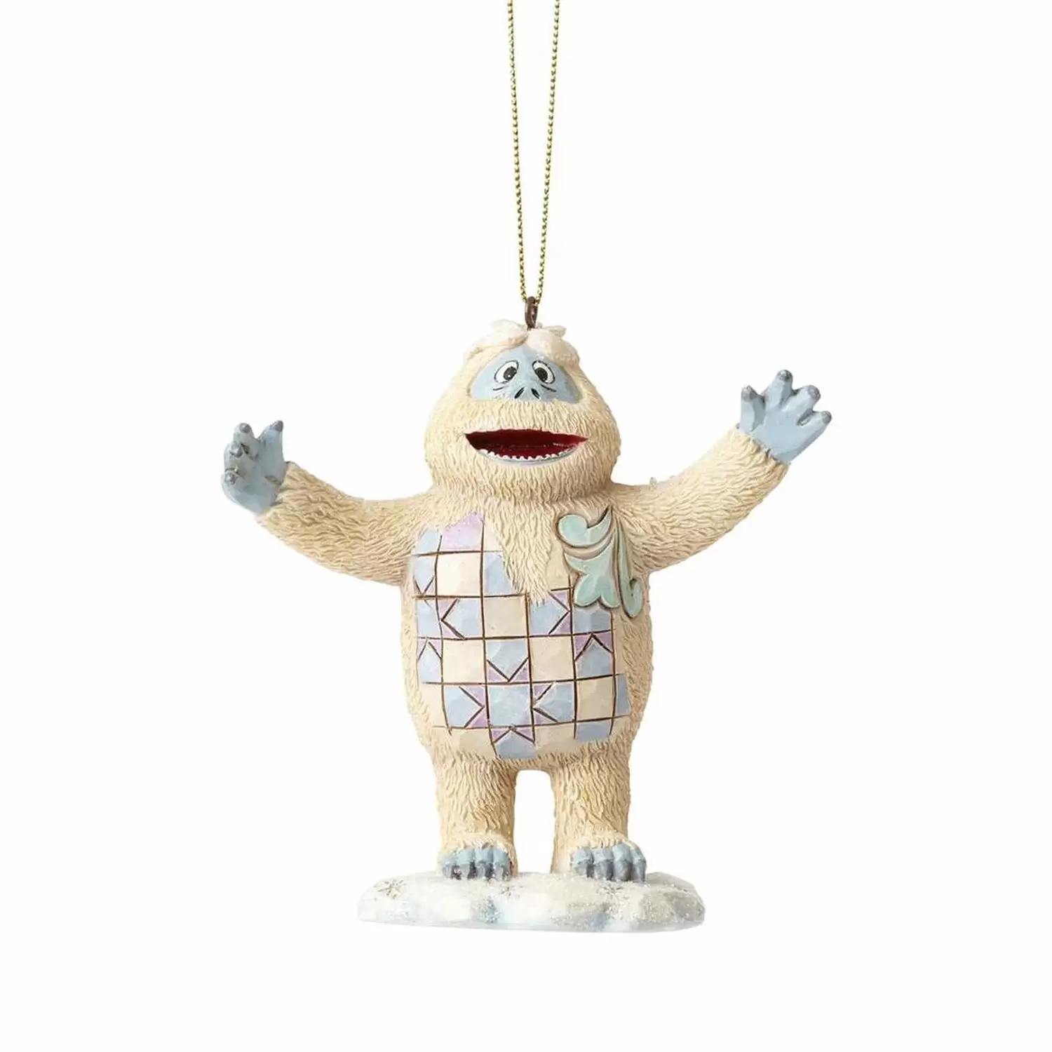 Cartoons Characters by Jim Shore - Snow Covered Bumble Hanging Ornament