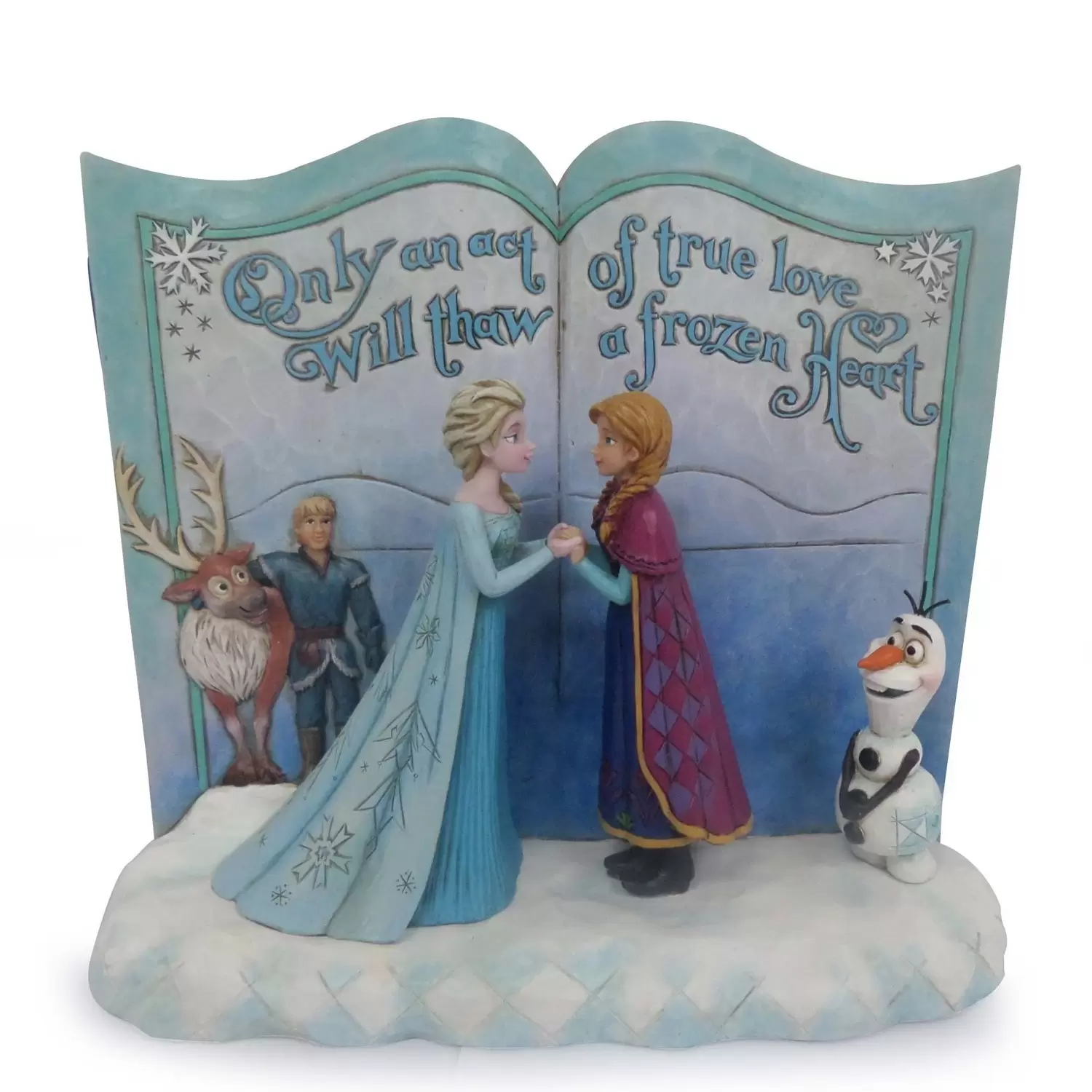 Disney Traditions by Jim Shore - Act of Love - Frozen Story Book