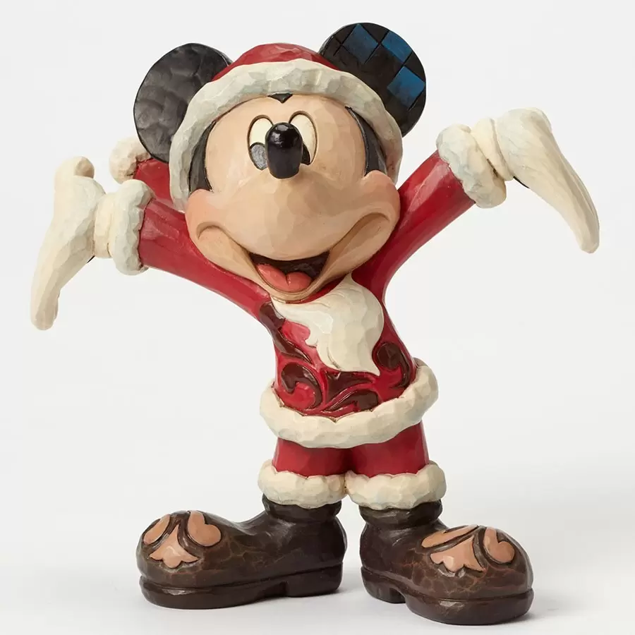 Disney Traditions by Jim Shore - Christmas Cheer - Santa Mickey Mouse
