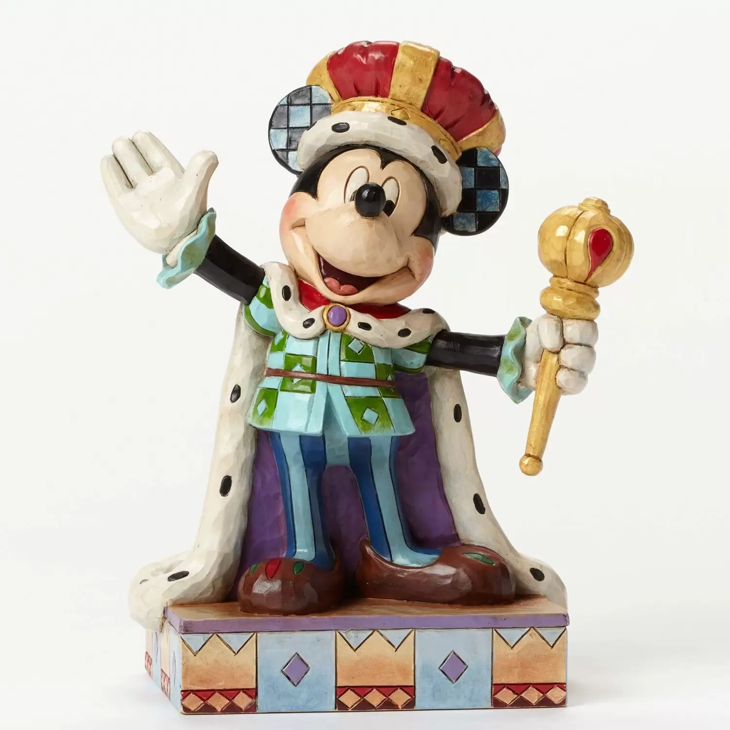 Disney Traditions by Jim Shore - King For a Day - Mickey King for a Day