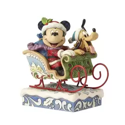 Laughing All The Way - Santa Mickey in Sleigh Musical