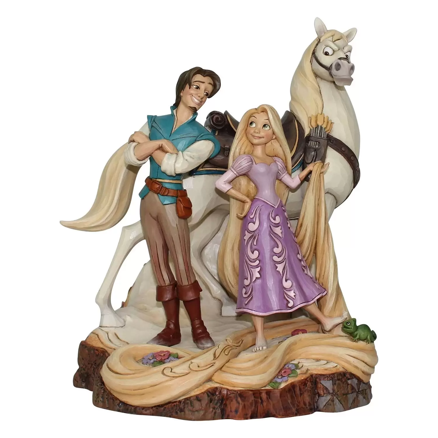 Disney Traditions by Jim Shore - Live Your Dream - Tangled Carved By Heart