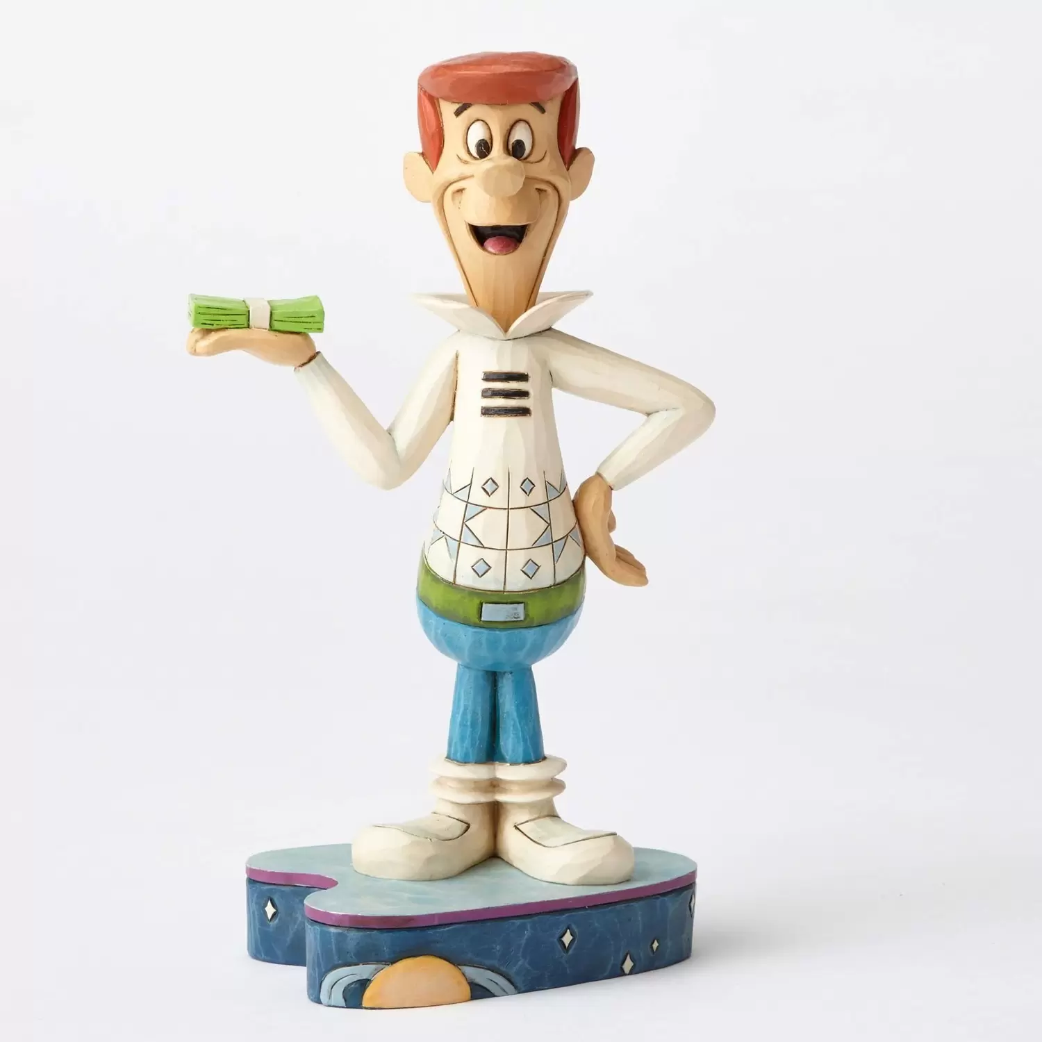 Cartoons Characters by Jim Shore - Meet George Jetson - George Jetson