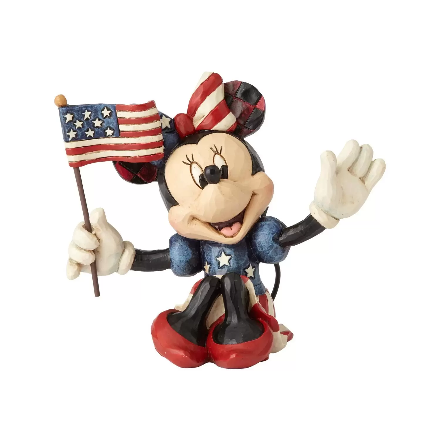 Disney Traditions by Jim Shore - Mini Patriotic Minnie