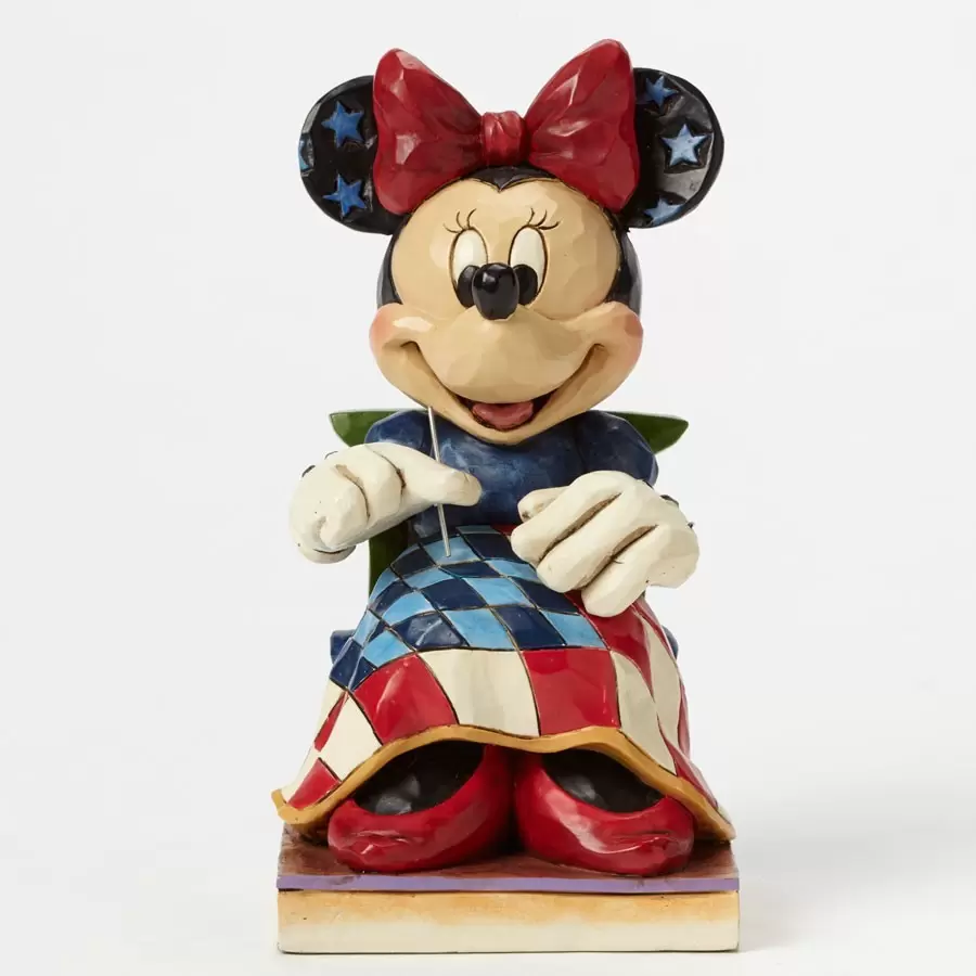 Disney Traditions by Jim Shore - Old Glory - Americana Minnie Mouse