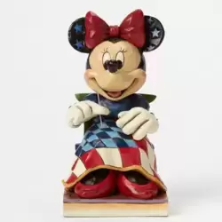 Old Glory - Americana Minnie Mouse
