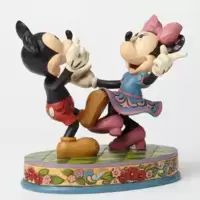 Swinging Sweethearts - Mickey and Minnie Dancing