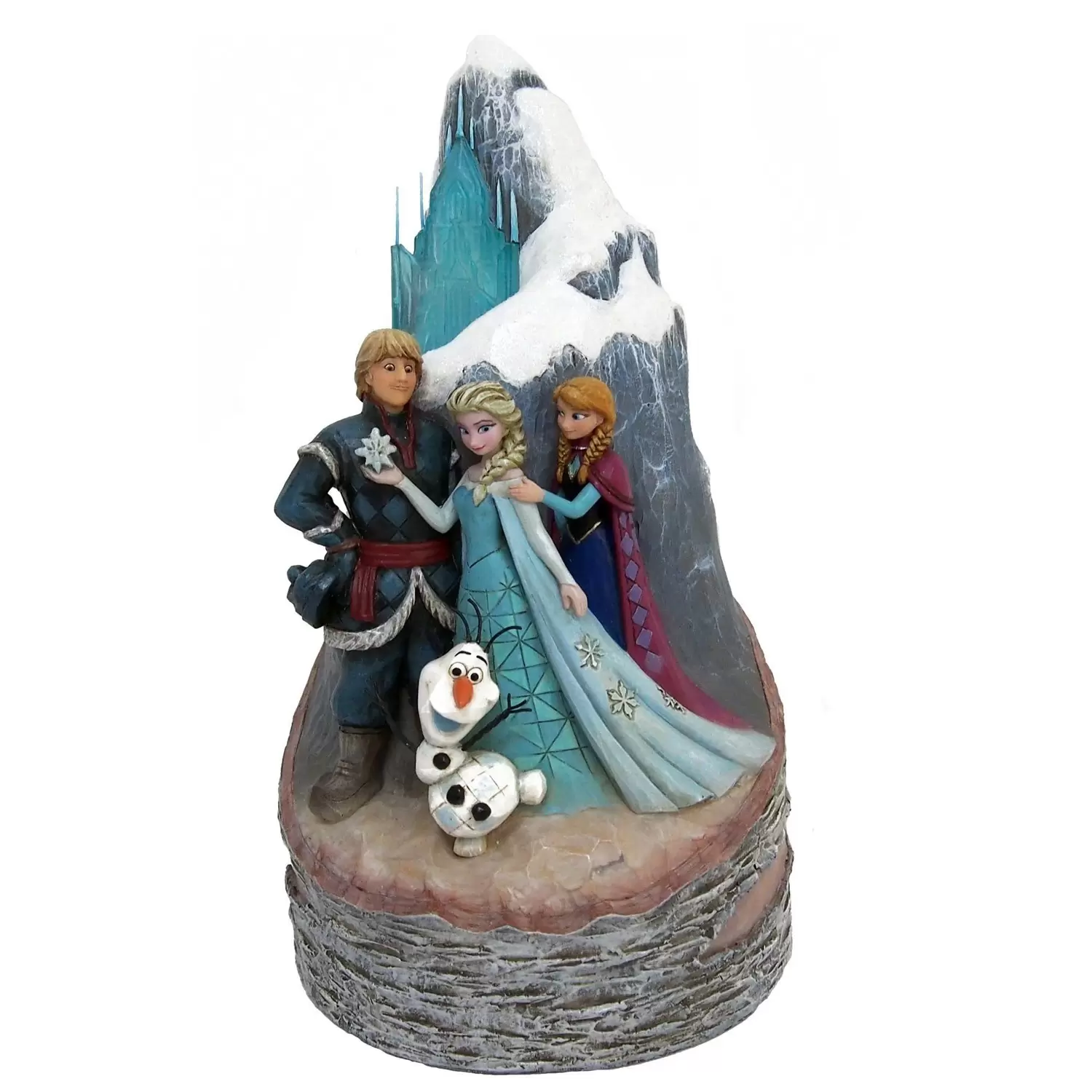 Disney Traditions by Jim Shore - Worth Melting For - Frozen Carved By Heart